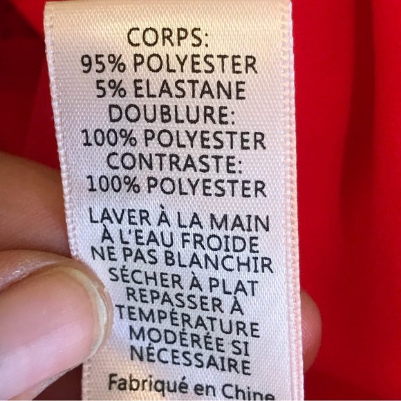 J.O.A. Red Bell Sleeve Off the Shoulder Dress Women's Size XS - Picture 14 of 14